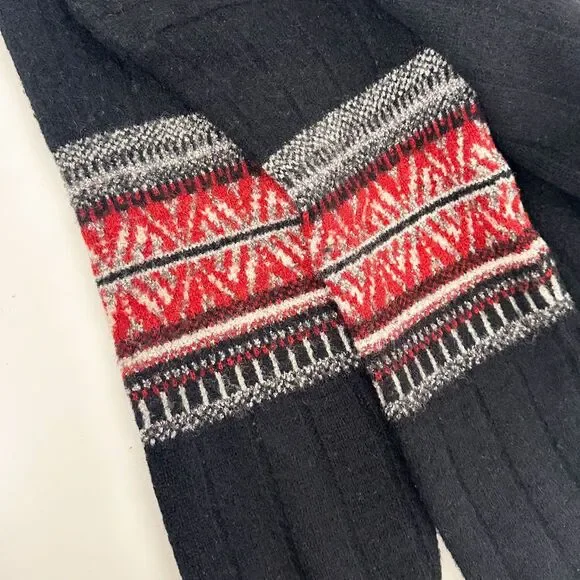 Vintage Highland Glen Made in Scotland Pure New Wool Sweater Sz Small Mock Neck - Picture 5 of 8